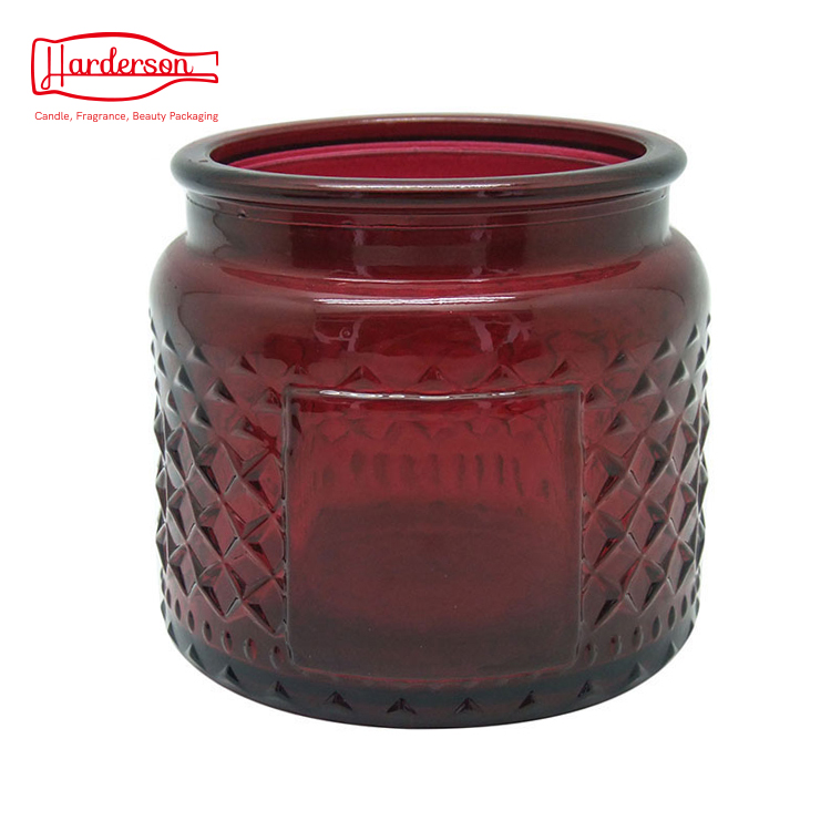 8oz-10oz Custom Glass Candle Jars with Tin Lids - HARDERSON