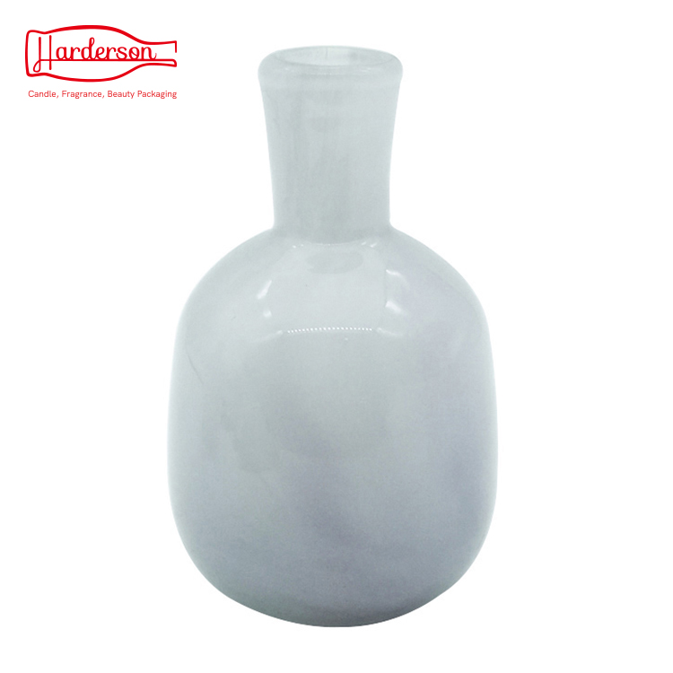 240ml Mouth-blown Curved Round Glass Diffuser Bottles - HARDERSON