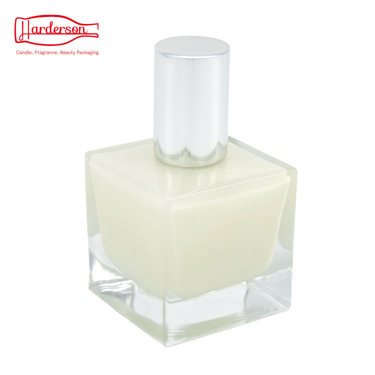 50ml and100ml Cube Square Glass Perfume Bottles Thick Glass - HARDERSON